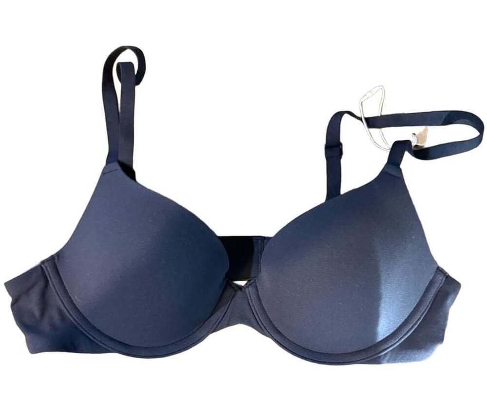 SKIMS Fits Everybody T-Shirt Bra Onyx 34A